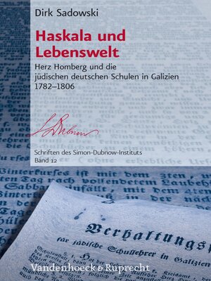cover image of Haskala und Lebenswelt